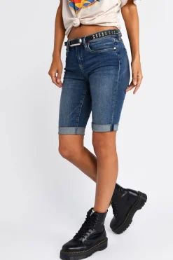 Tobi Blank NYC Vendetta Denim Shorts -