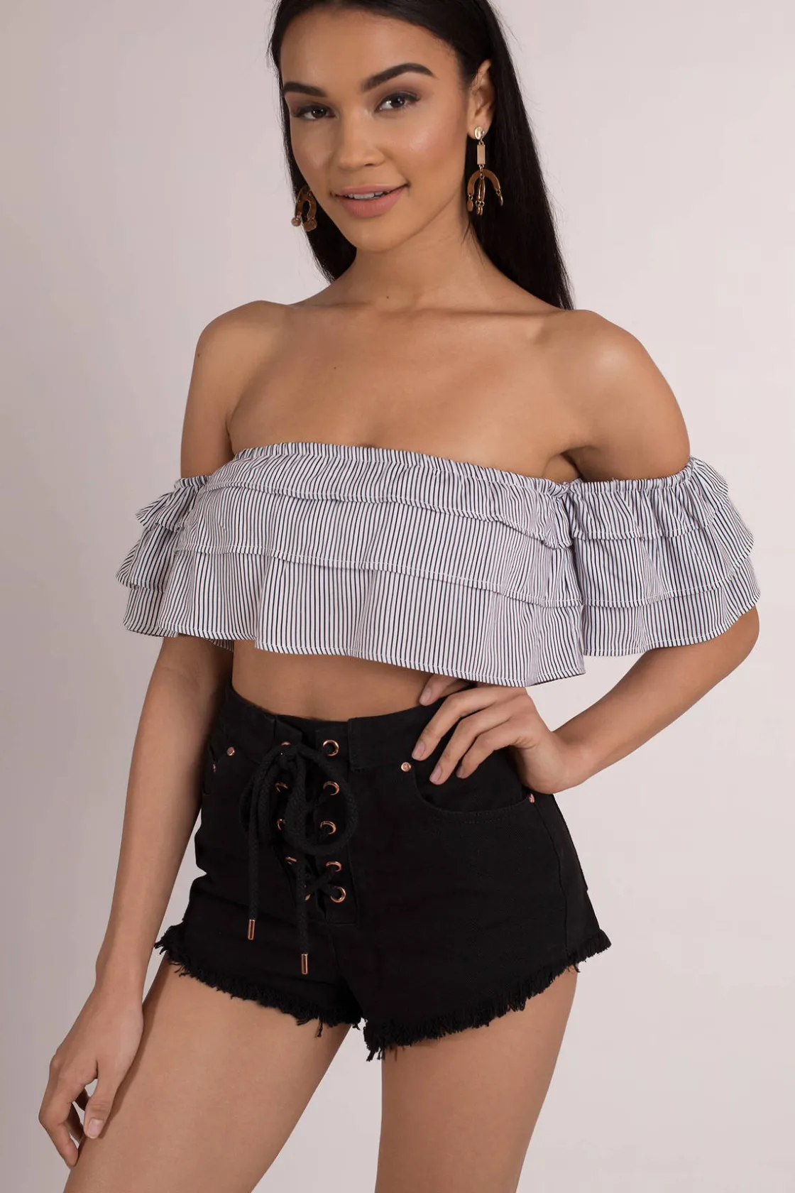 Tobi Blue Life Lola Crop Top -