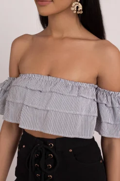 Tobi Blue Life Lola Crop Top -