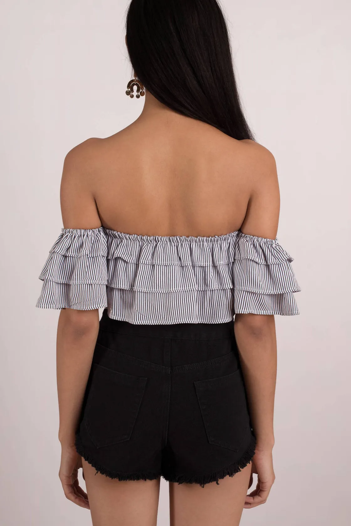 Tobi Blue Life Lola Crop Top -