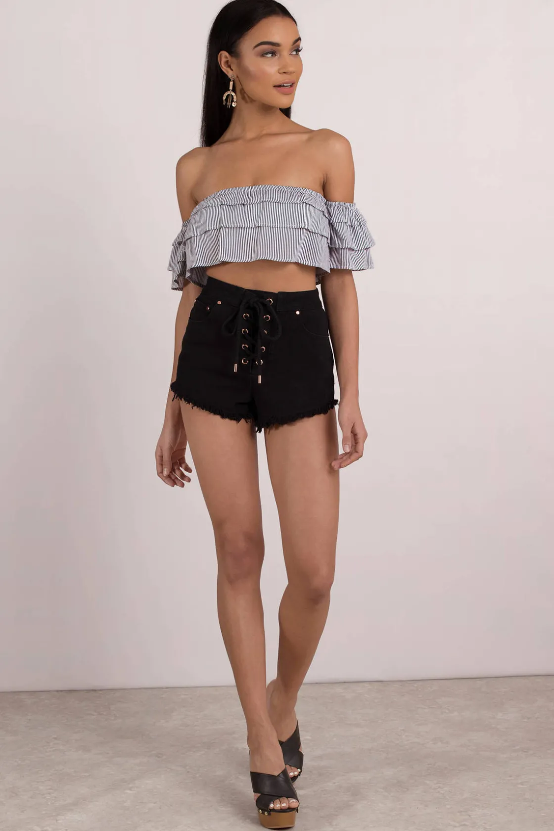 Tobi Blue Life Lola Crop Top -