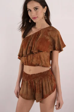 Tobi Blue Life Sophie Crop Top -