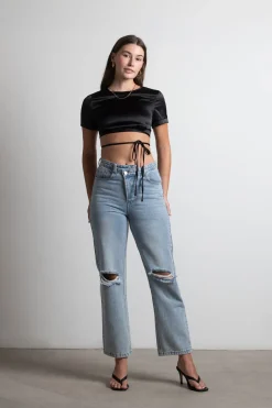 Tobi Body And Soul Crop Top - Black