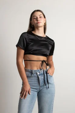 Tobi Body And Soul Crop Top - Black