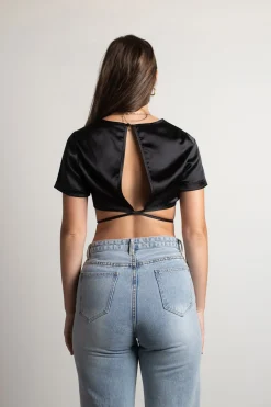 Tobi Body And Soul Crop Top - Black