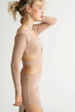Tobi Body On Mine Cutout Slit Maxi Dress -