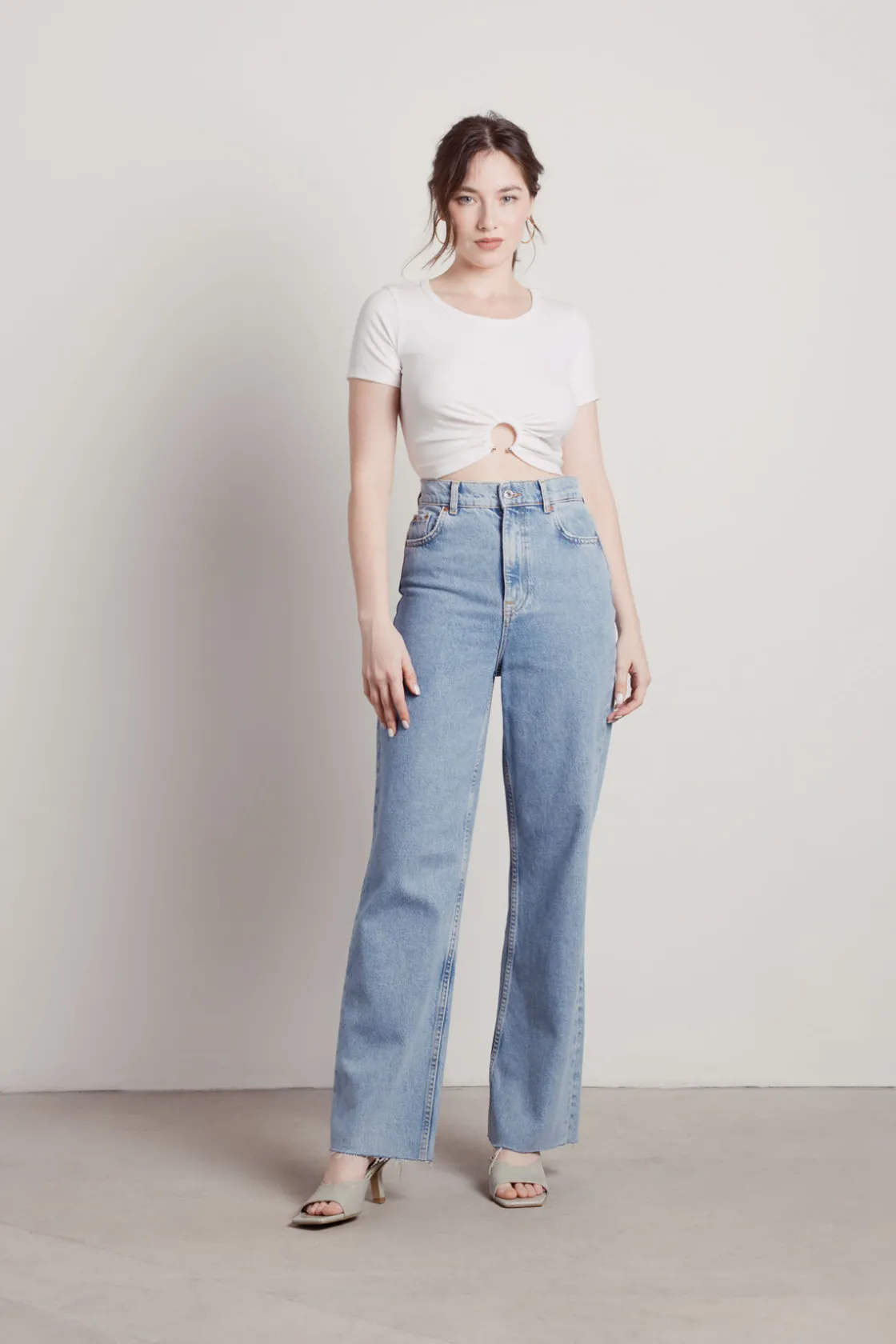 Tobi Born And Raised Crop Top - Black