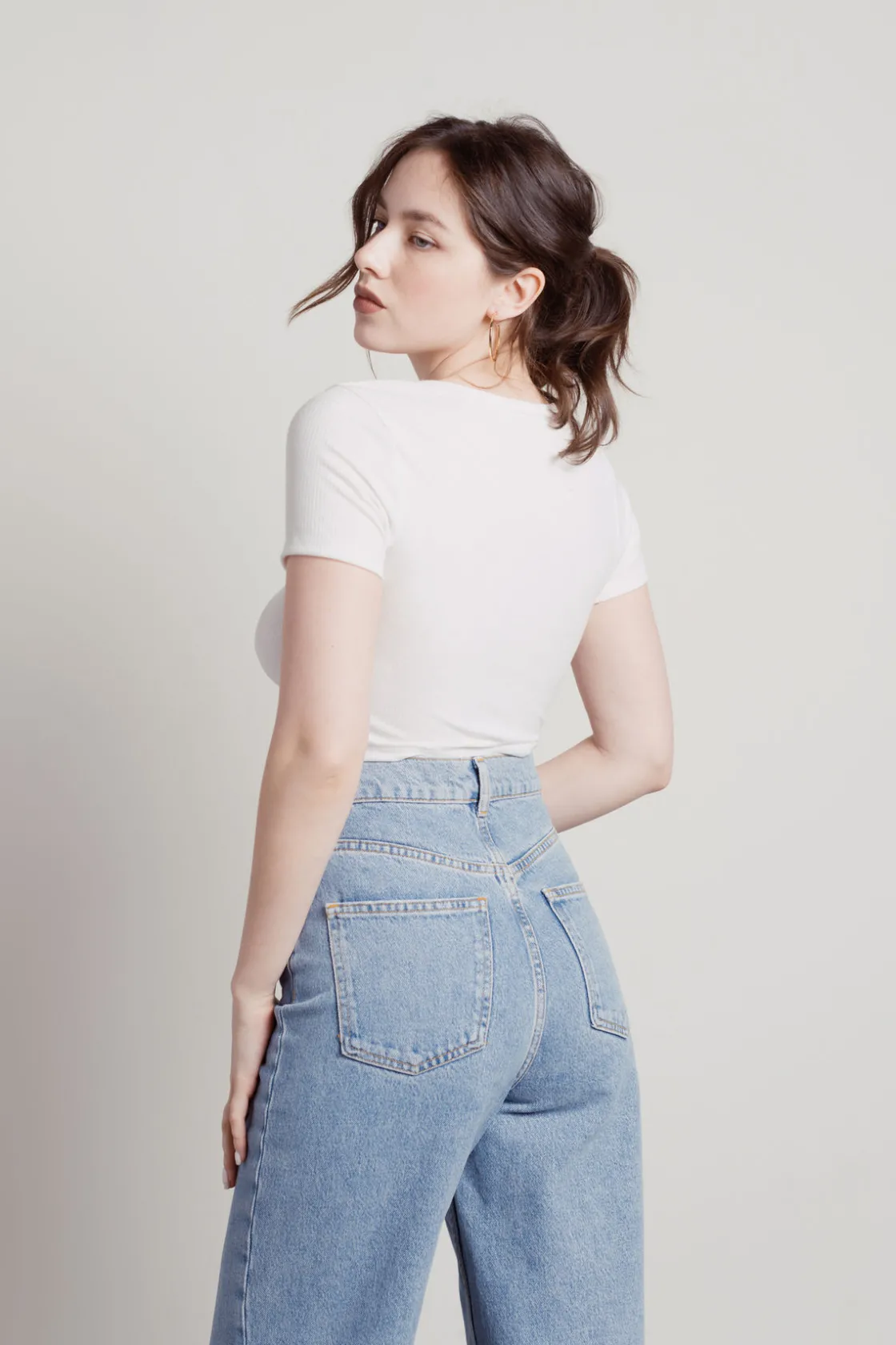 Tobi Born And Raised Crop Top - Black