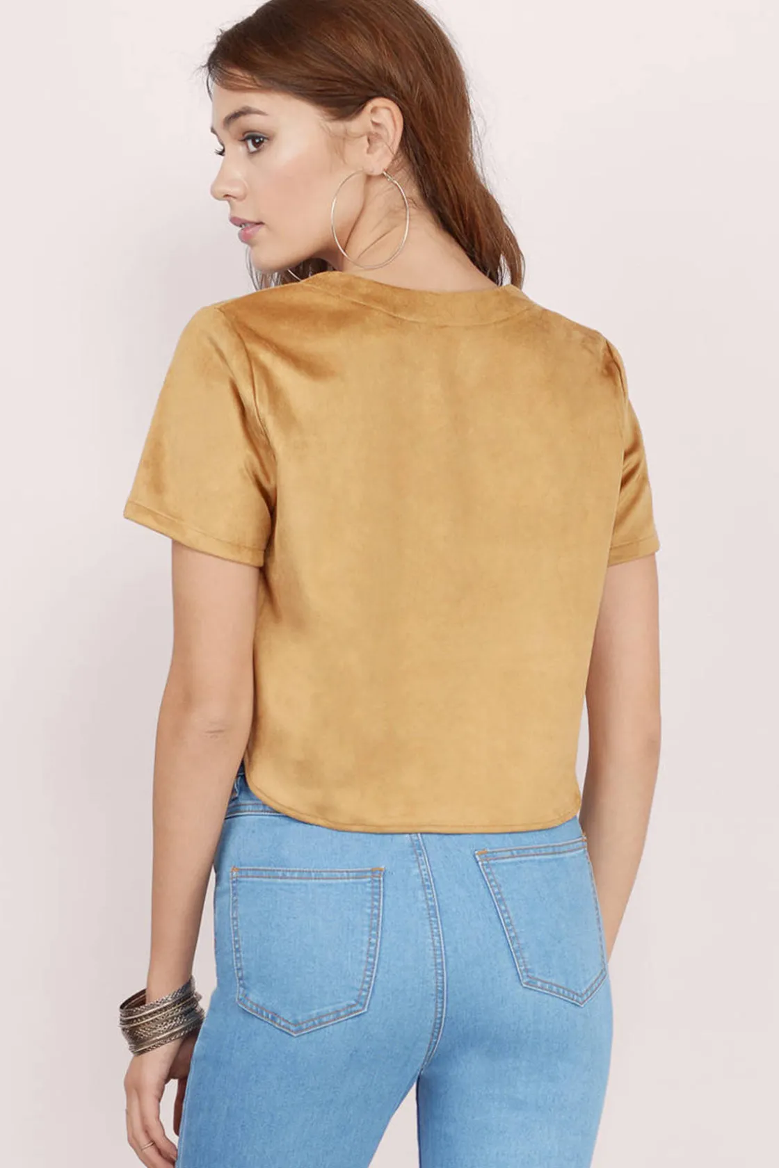 Tobi Born Free Crop Top -