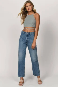 Tobi Boyish Kirby Straight Leg Jeans -