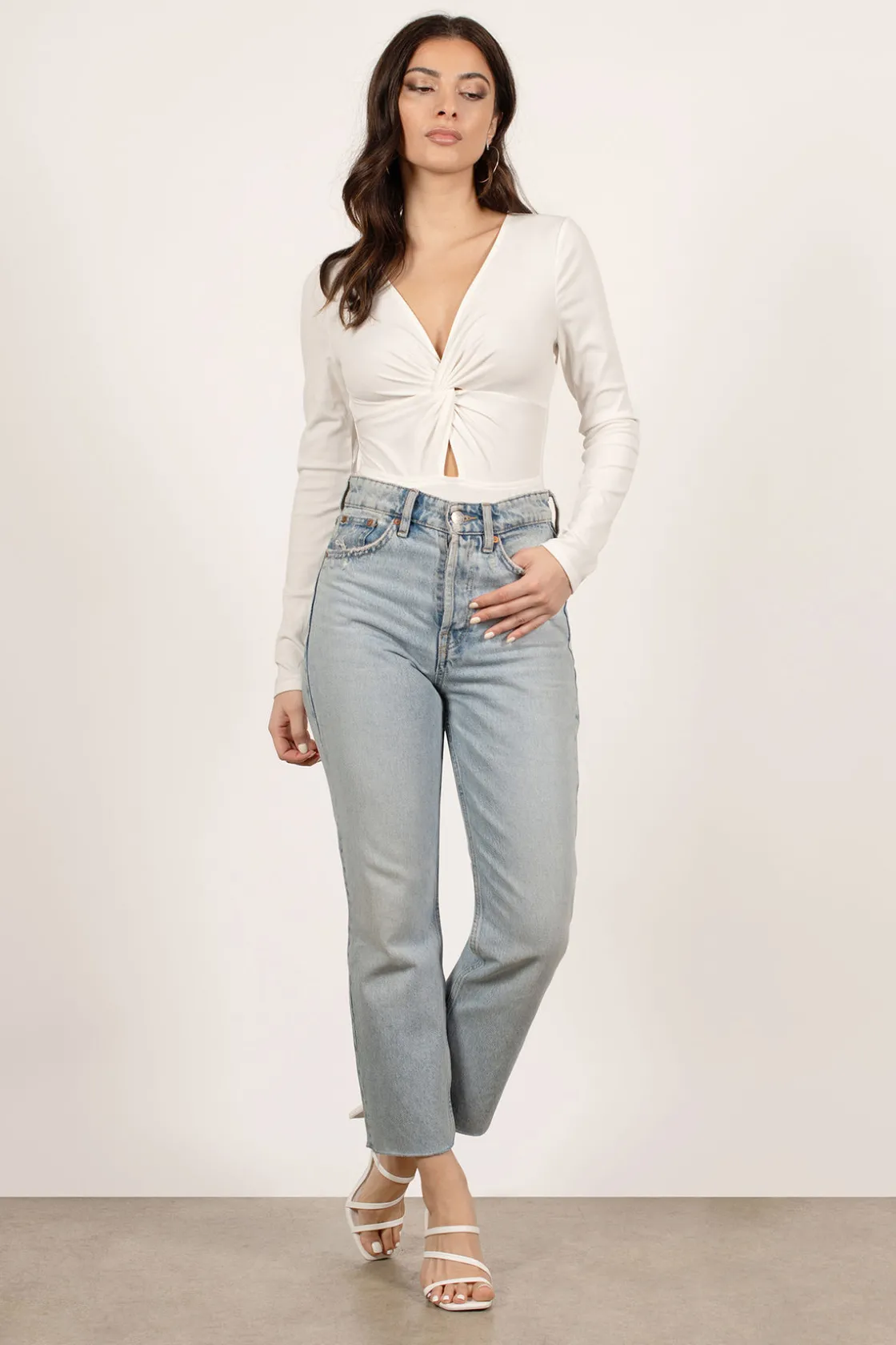 Tobi Braelynn Twist Front Bodysuit -