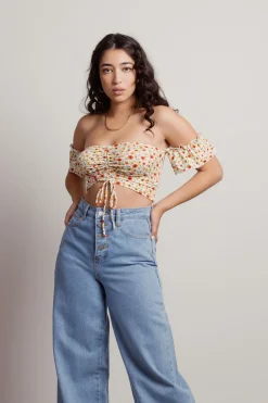 Tobi Breathless Crop Top -