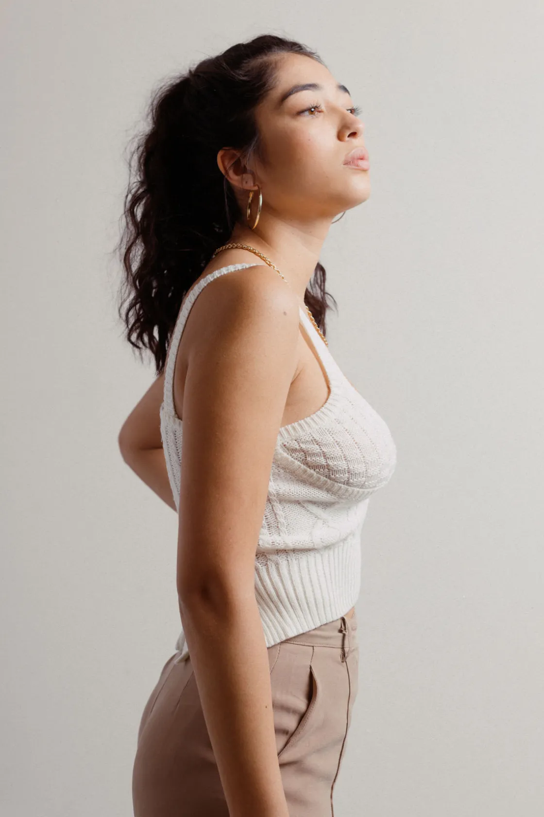 Tobi Bunny Slopes Crop Top -