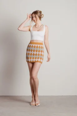 Tobi Callisto Knit Mini Skirt -
