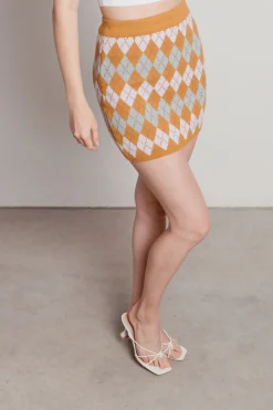 Tobi Callisto Knit Mini Skirt -