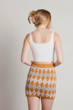 Tobi Callisto Knit Mini Skirt -