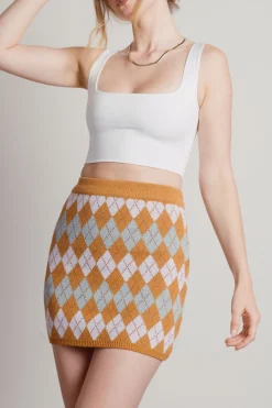 Tobi Callisto Knit Mini Skirt -