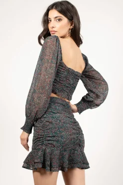 Tobi Camden Floral Mini Skirt -