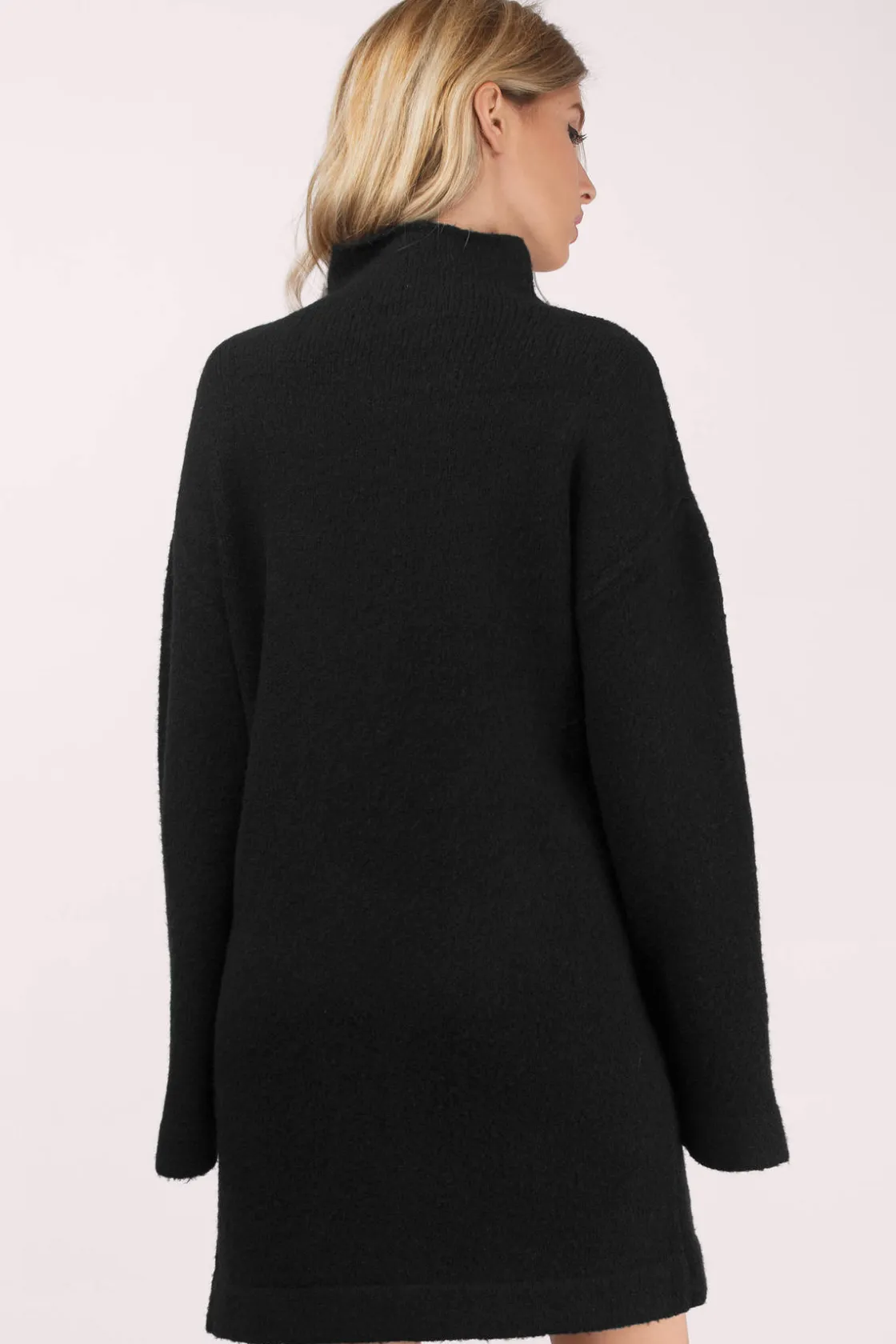 Tobi Cameo Change For Love Knit Sweater Mini Dress -