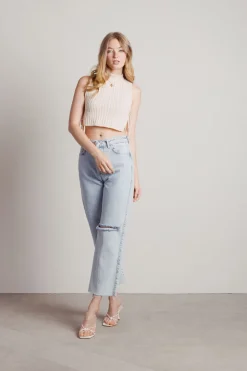 Tobi Can I Crop Top - Charcoal
