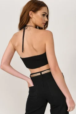Tobi Cara Crop Top - White
