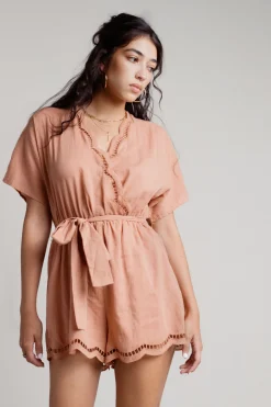 Tobi Carmen Wrap Romper -