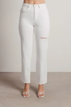 Tobi Castle Heights Straight Leg Jeans -
