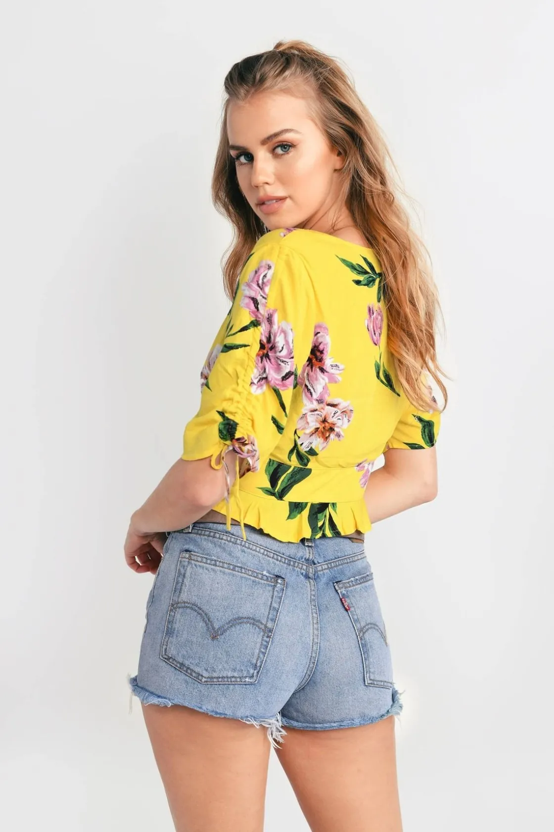 Tobi Catching Feelings Floral Blouse -