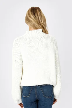 Tobi Cecilia Chunky Knit Sweater - Hot Pink
