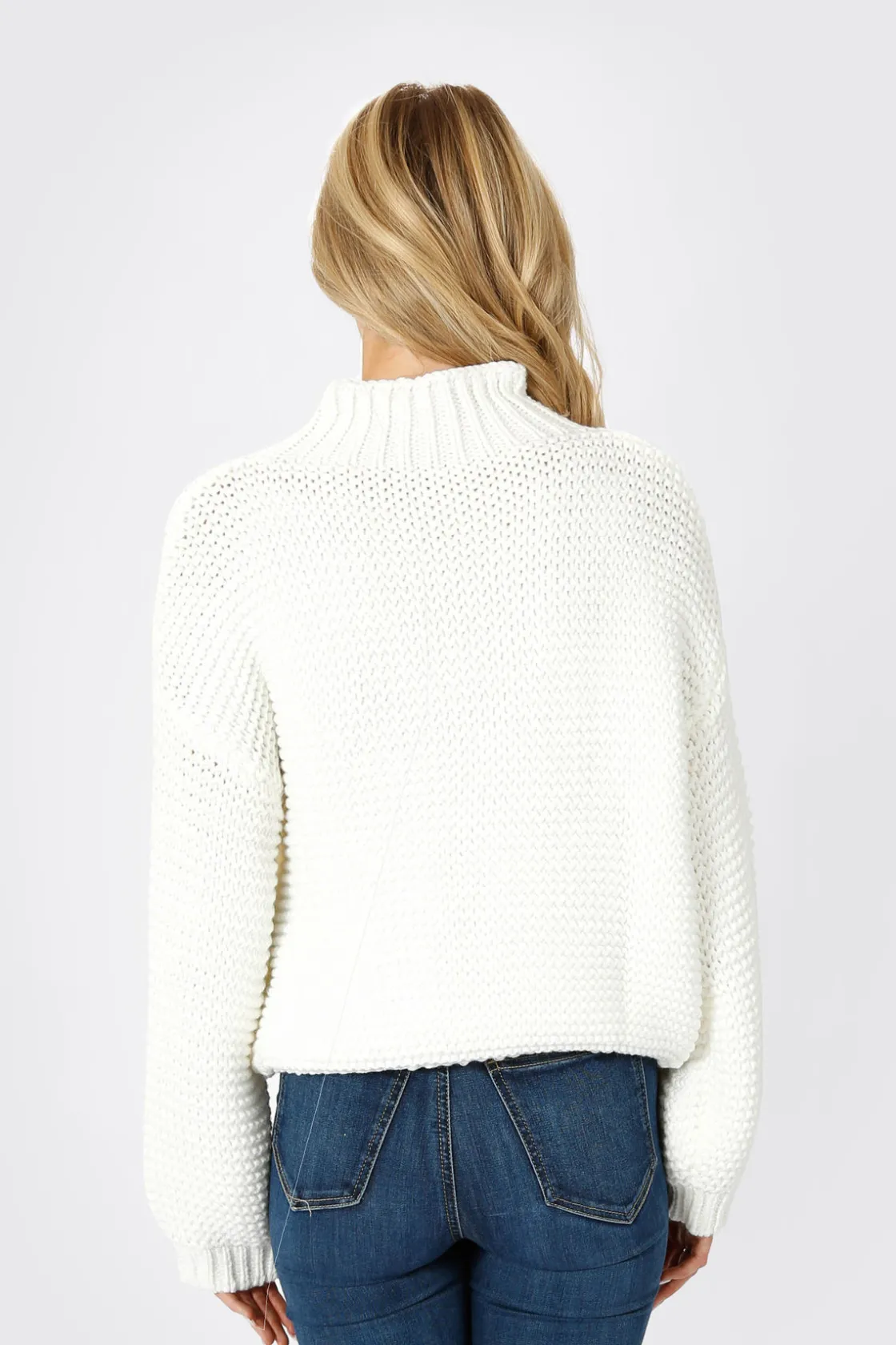 Tobi Cecilia Chunky Knit Sweater - Hot Pink