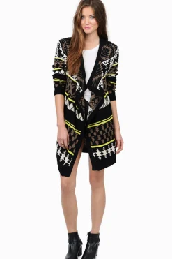 Tobi Central Lane Longline Cardigan -