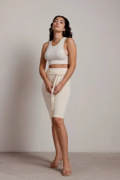Tobi Chantelle Sweater Midi Skirt -