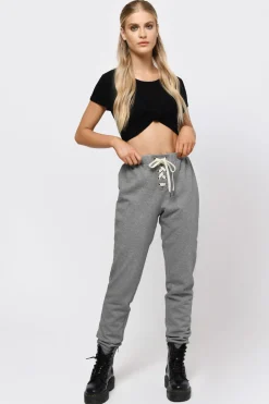 Tobi Chilled Jogger Pants - Heather Grey