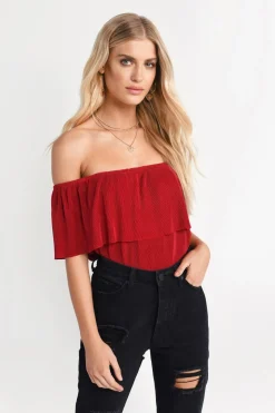 Tobi Claire Off The Shoulder Blouse -
