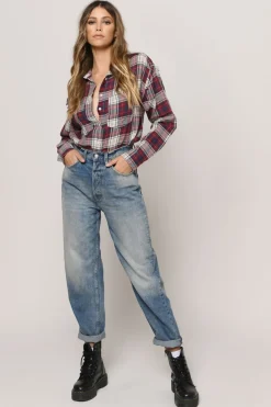 Tobi Claudine Plaid Shirt -