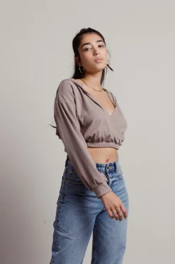 Tobi Coti Ribbed Hoodie -