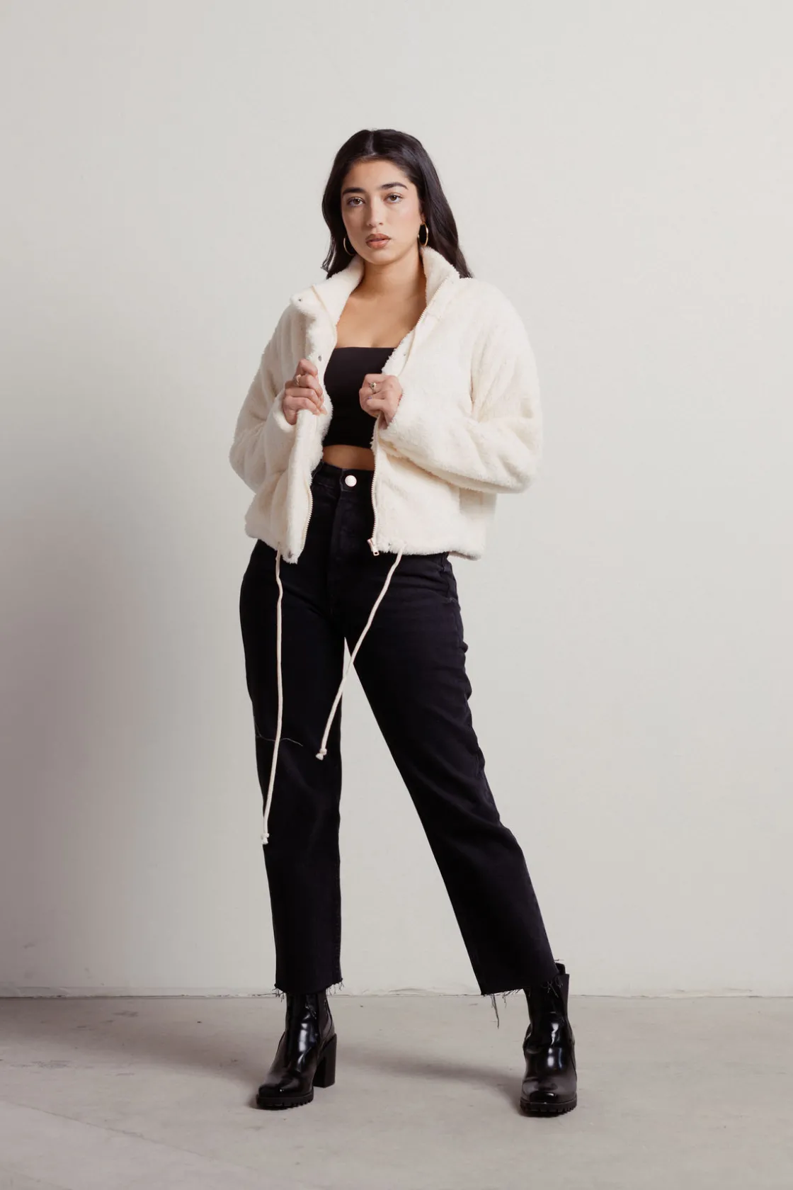 Tobi Cozy Cabin Fleece Jacket -