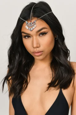 Tobi Crown Me Elastic Loop Head Chain -