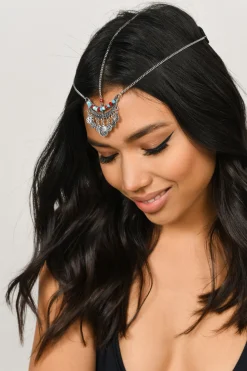 Tobi Crown Me Elastic Loop Head Chain -