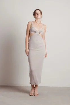 Tobi Cult Following Cutout Bodycon Maxi Dress -