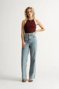 Tobi Curtis Crop Top - Ivory