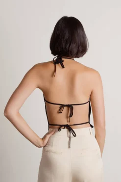 Tobi Curtis Crop Top - Ivory