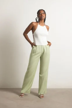 Tobi Curtis Crop Top - Ivory