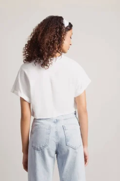 Tobi Cut It Short Crop Top -
