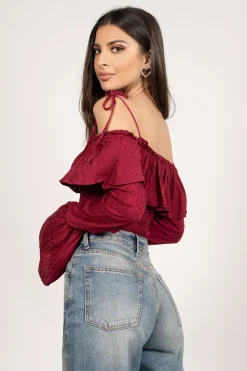 Tobi Cut Loose Crop Top -