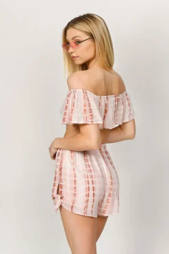 Tobi Cut Ties Tie Dye Shorts -