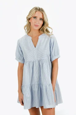 Tobi Czarina Tiered Babydoll Mini Dress -