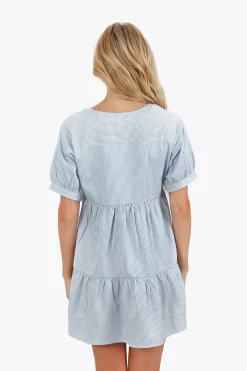 Tobi Czarina Tiered Babydoll Mini Dress -