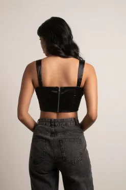 Tobi Daizy Corset Top - Black