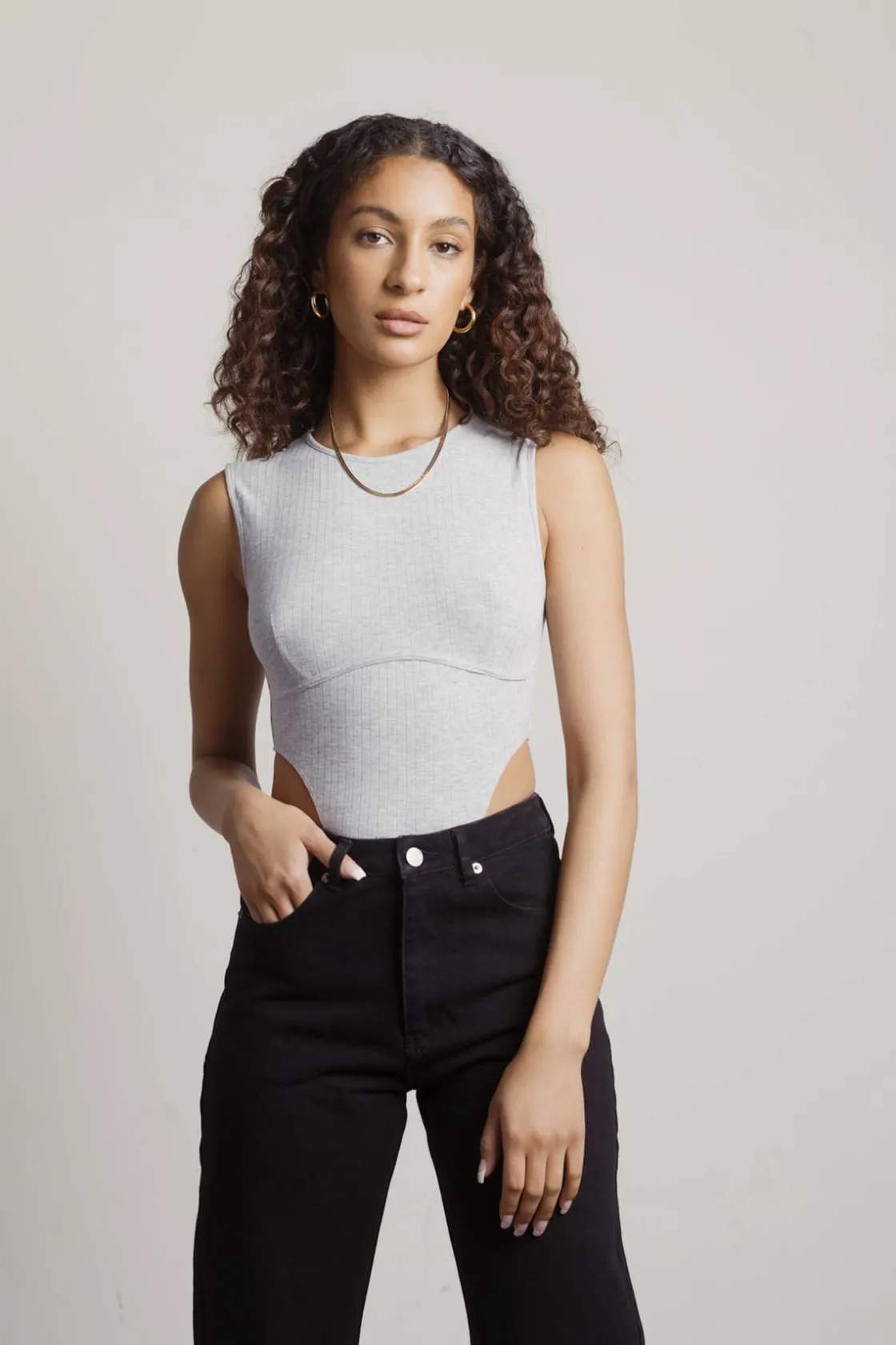 Tobi Darcy High Sides Bodysuit -